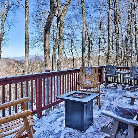Beech Mountain Cabin Retreat With Hot Tub And Views! エクステリア 写真
