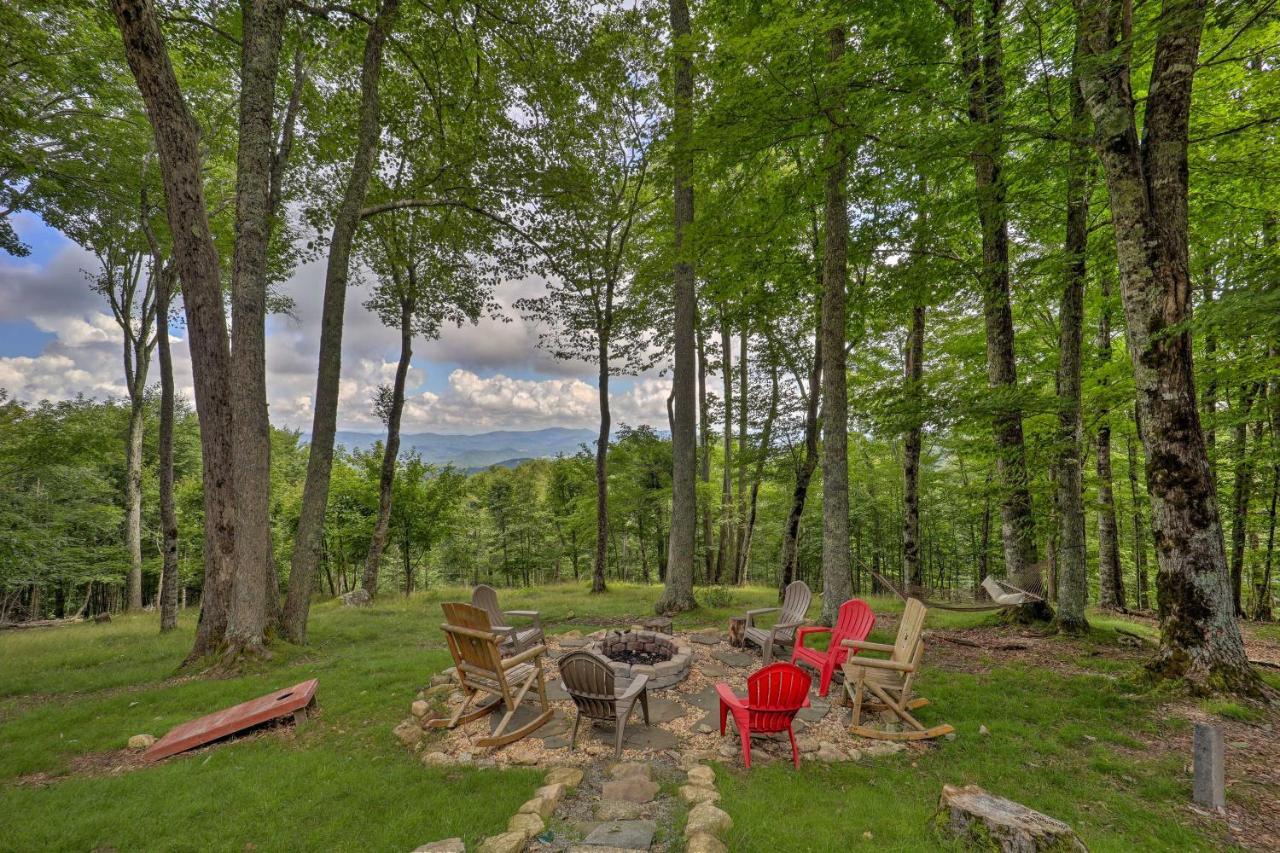 Beech Mountain Cabin Retreat With Hot Tub And Views! エクステリア 写真