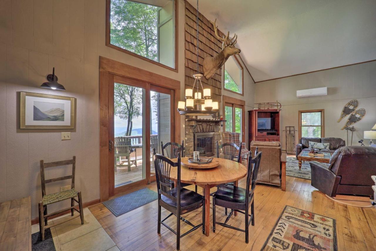 Beech Mountain Cabin Retreat With Hot Tub And Views! エクステリア 写真