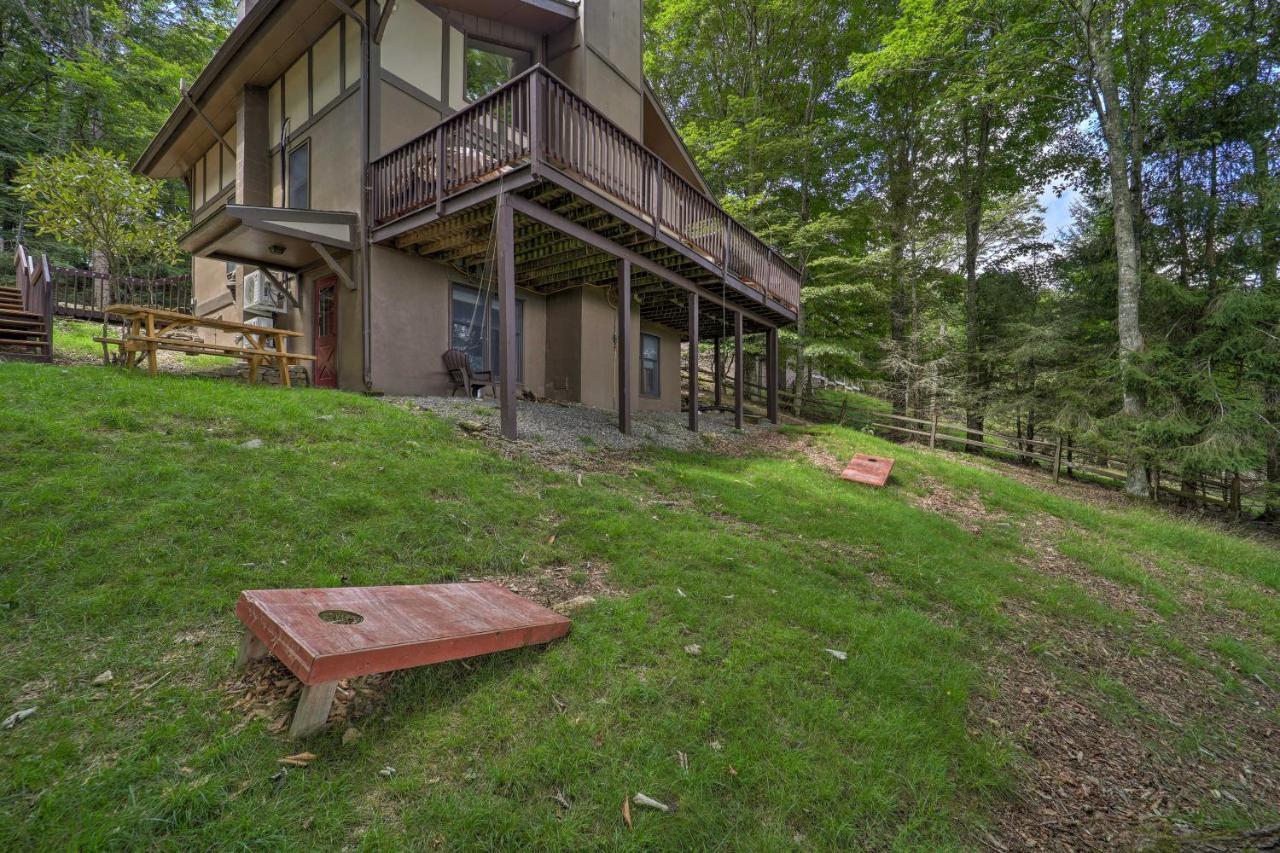 Beech Mountain Cabin Retreat With Hot Tub And Views! エクステリア 写真