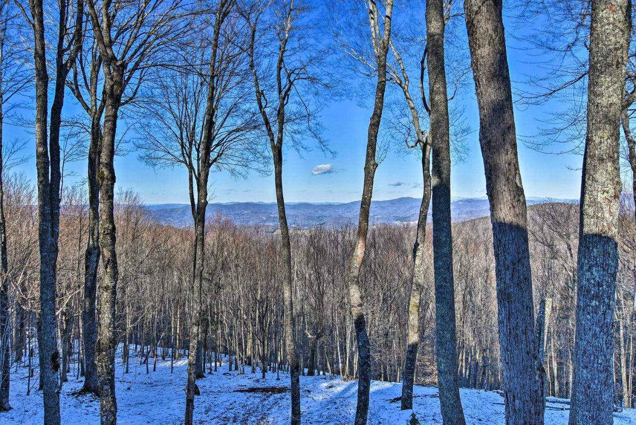 Beech Mountain Cabin Retreat With Hot Tub And Views! エクステリア 写真